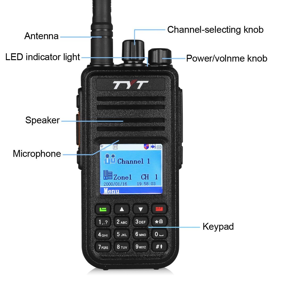 TYT MD-380 DMR UHF Portable Radio | DMR For Dummies